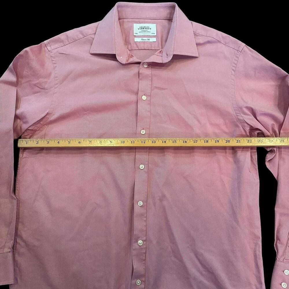 Charles-tyrwhitt Men's Pink Shirt - Picture 4 of 7